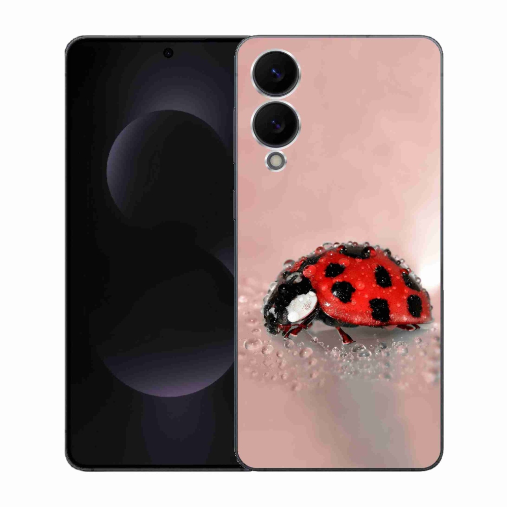 Gélový kryt mmCase na Samsung Galaxy S25 Edge - lienka