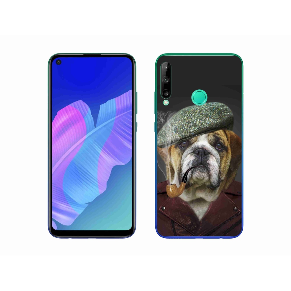 Gelový kryt mmCase na Huawei P40 Lite E - pes s fajfkou