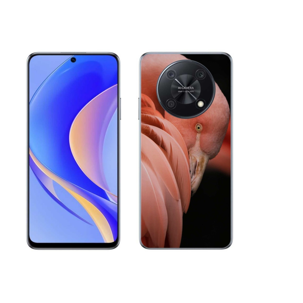 Gélový kryt mmCase na Huawei Nova Y90 - plameniak 3