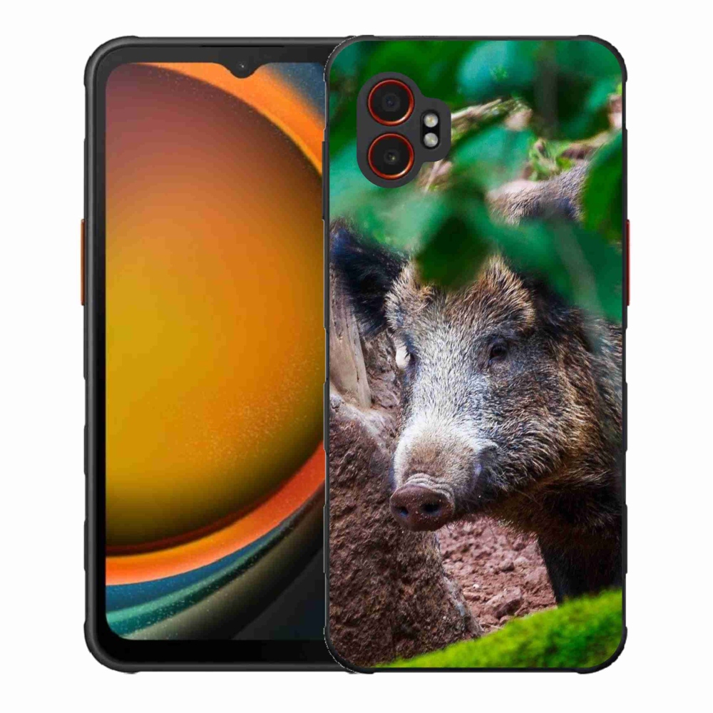 Gélový kryt mmCase na Samsung Galaxy Xcover 7 Pro - divoké prasa