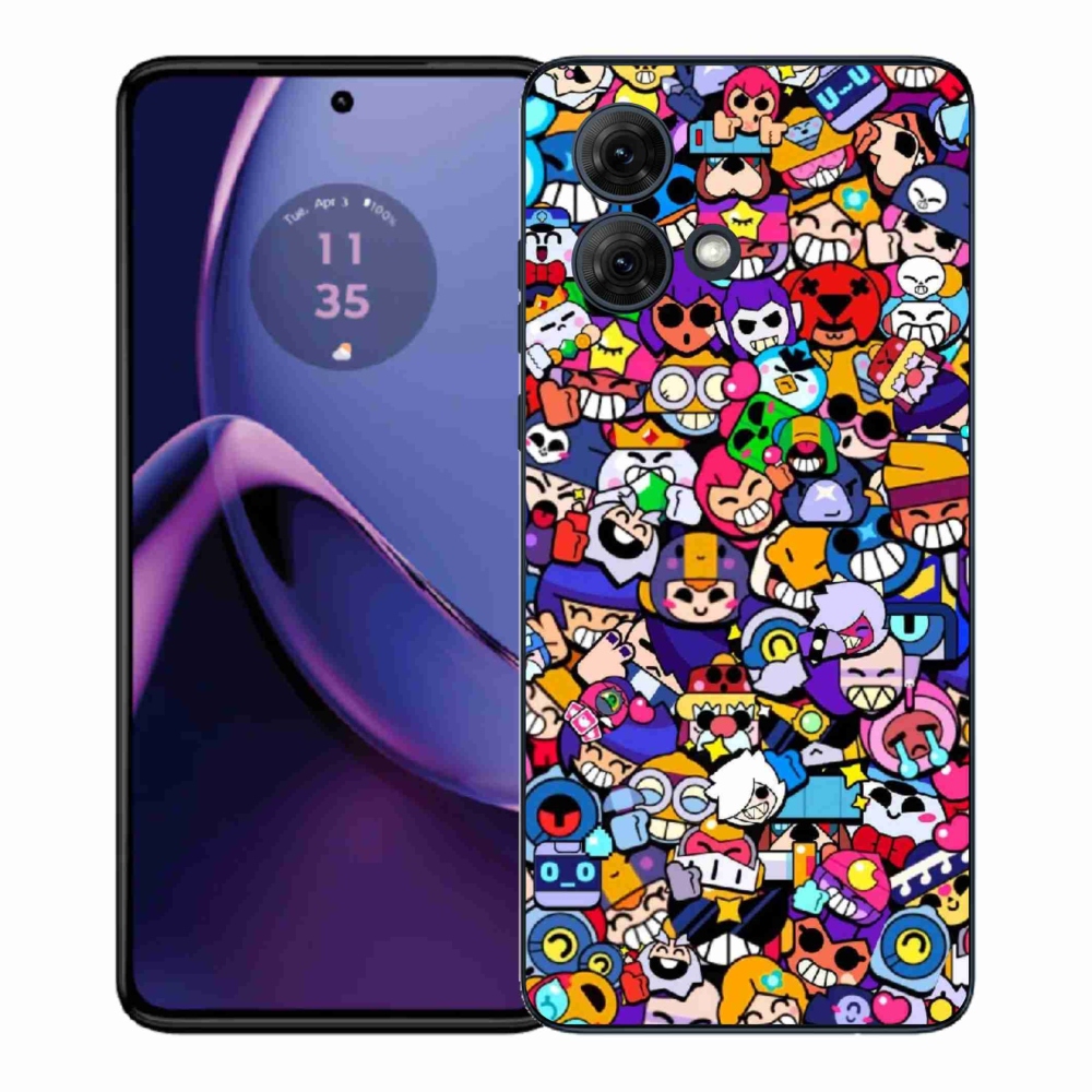 Gélový kryt mmCase na Motorola Moto G84 5G - brawl stars 2