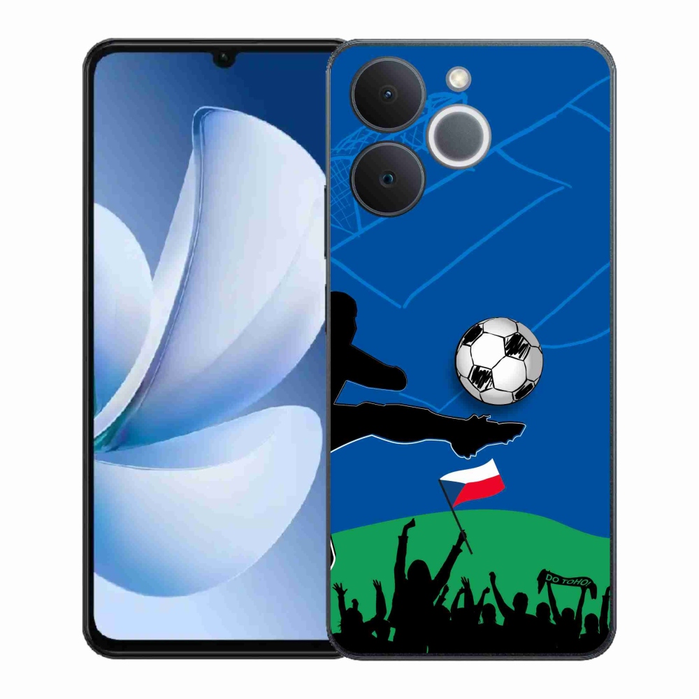 Gélový kryt mmCase na Realme Note 70T - fanúšikovia futbalu