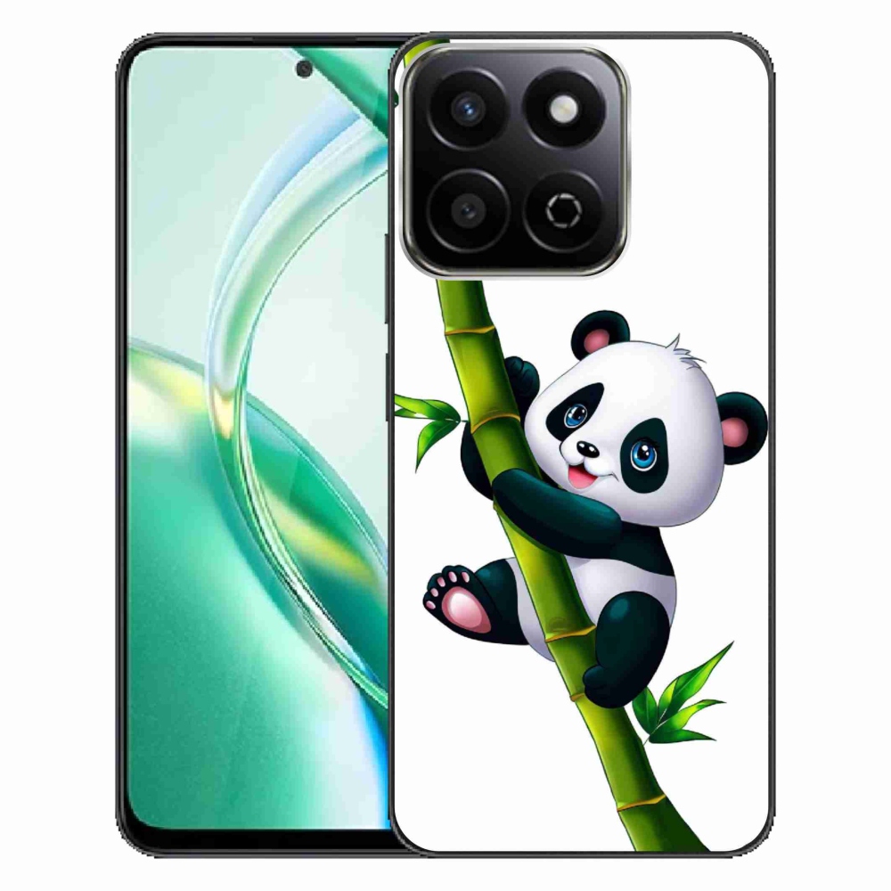 Gélový kryt mmCase na Honor 200 Smart 5G - panda na bambuse