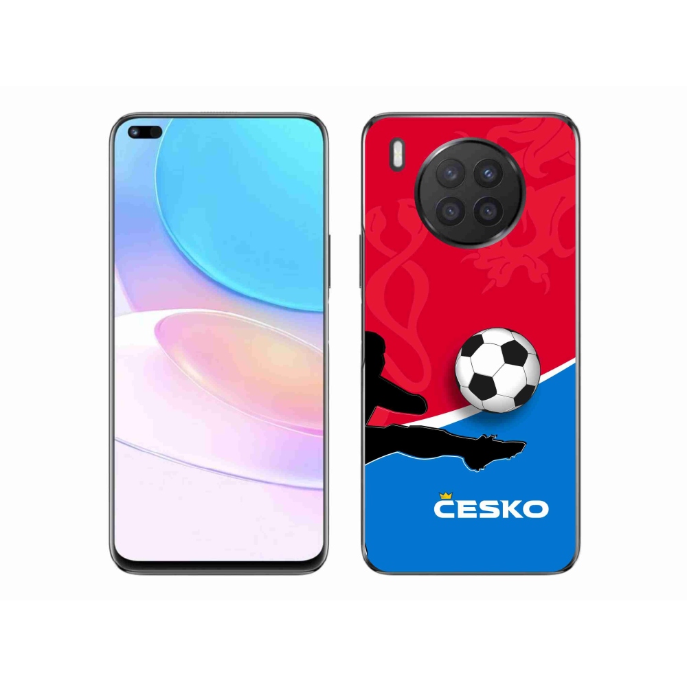 Gélový kryt mmCase na Huawei Nova 8i - futbal Česko 2