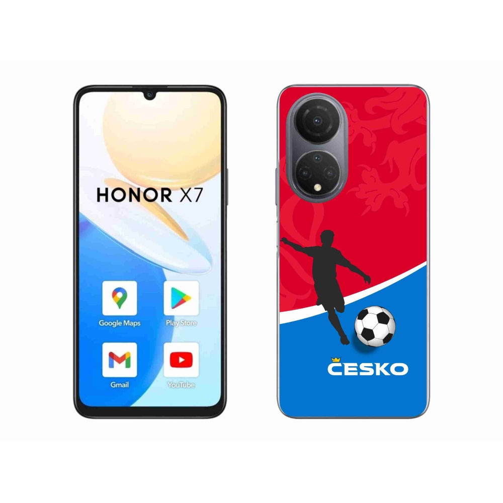 Gélový kryt mmCase na Honor X7 - futbal Česko