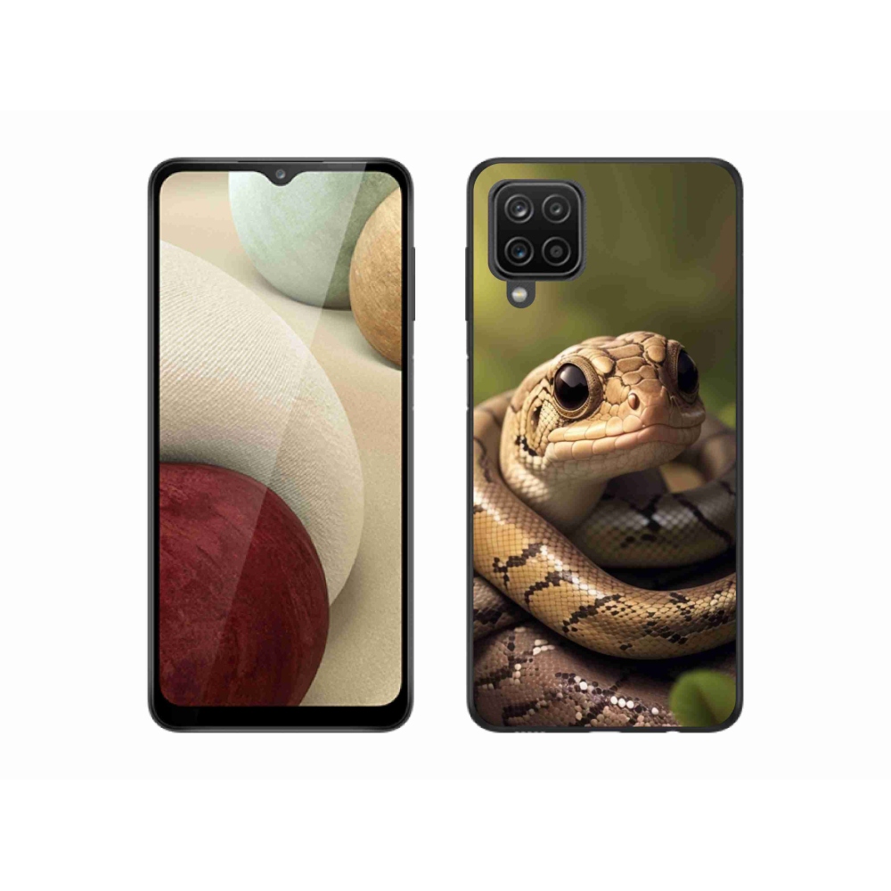 Gélový kryt mmCase na Samsung Galaxy A12 - had 1