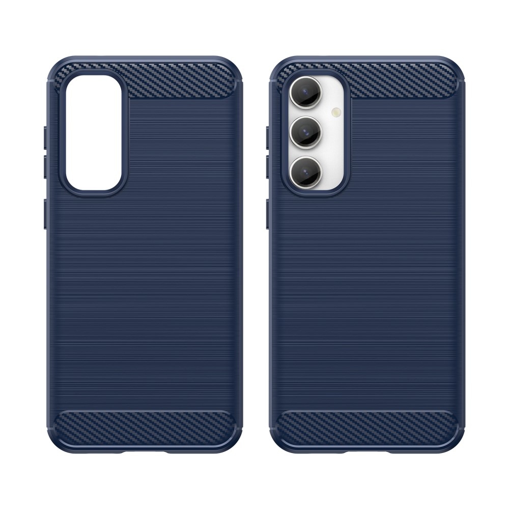 Carbon odolný gélový obal na Samsung Galaxy S23 FE - modrý