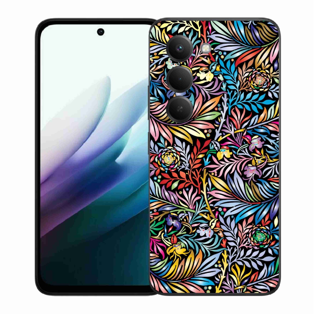 Gélový kryt mmCase na Xiaomi Redmi 15 4G/5G (171mm) - kvety 5