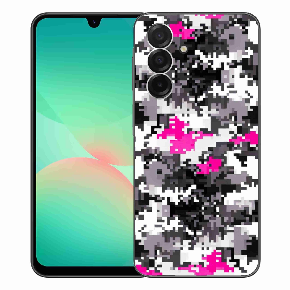 Gélový kryt mmCase na Samsung Galaxy A26 5G - maskáčový vzor 4