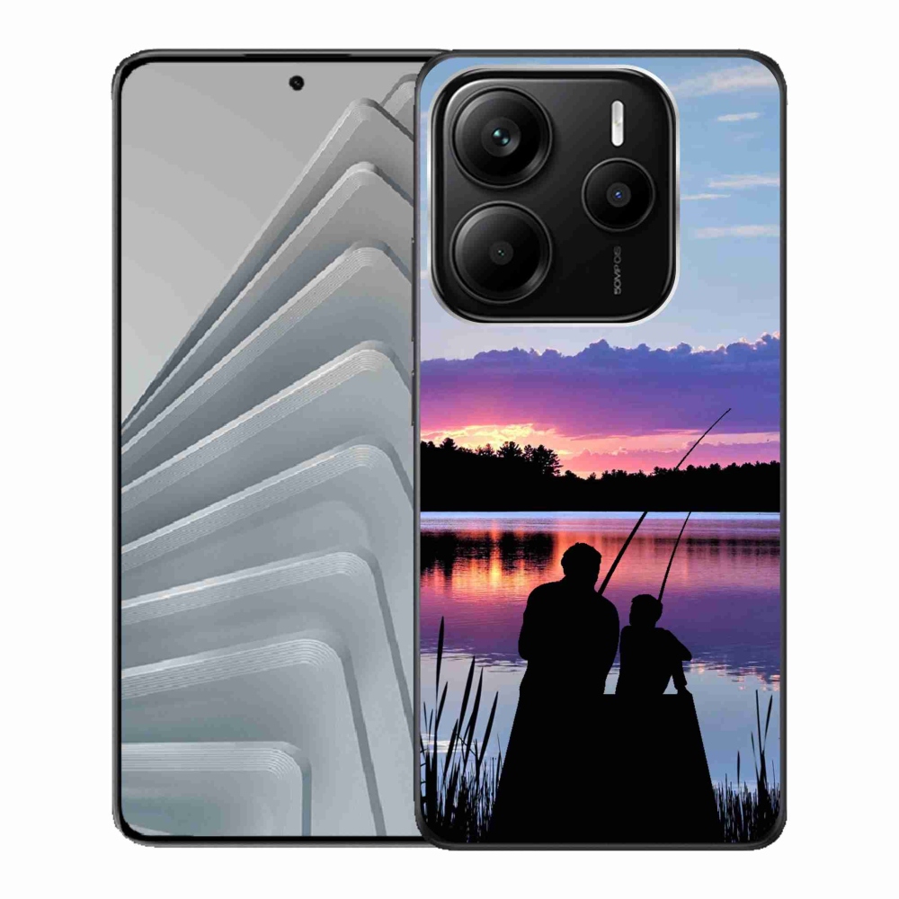 Gélový kryt mmCase na Xiaomi Redmi Note 14 5G - rybaření 2