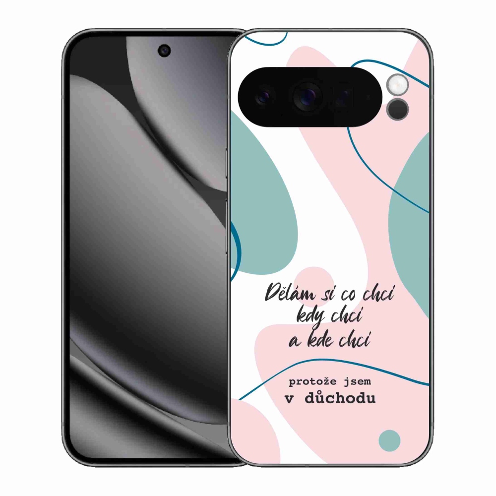 Gélový kryt mmCase na Google Pixel 10 Pro XL - vtipný text 10 biele pozadie