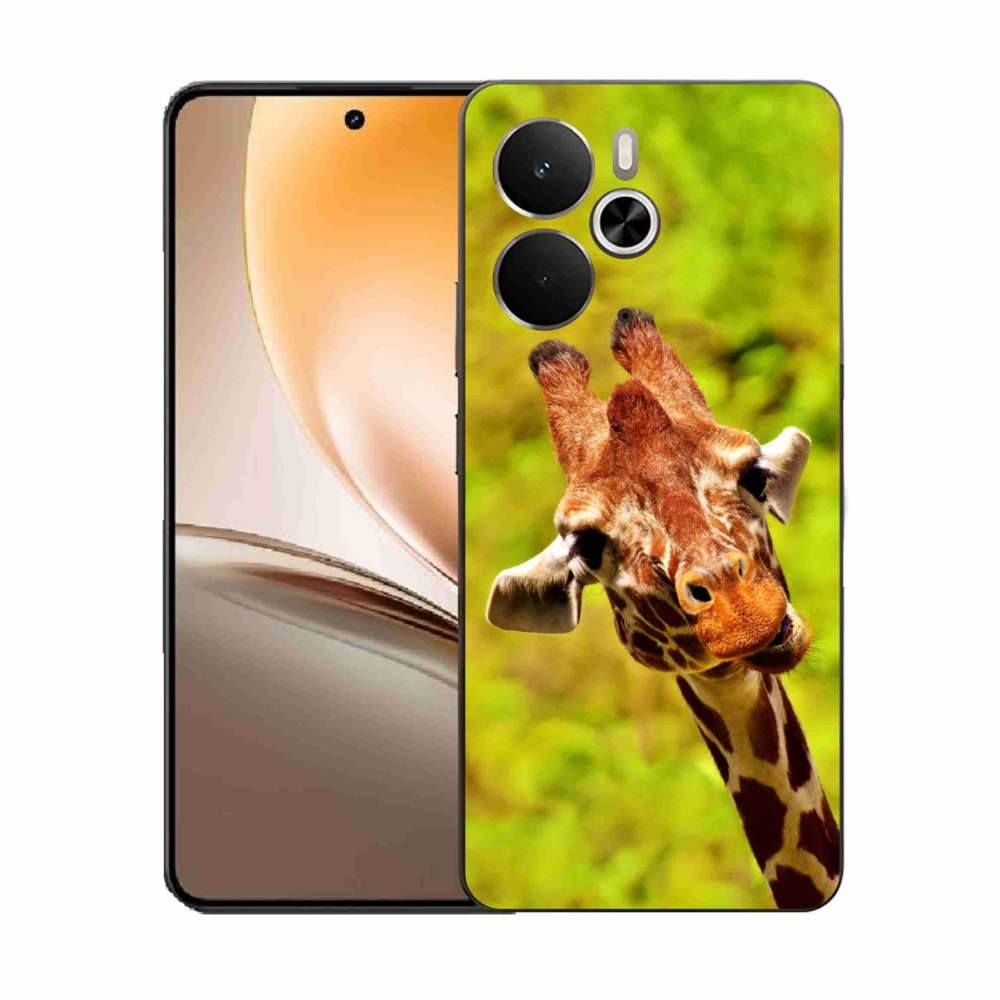 Gélový kryt mmCase na Realme 14 5G - žirafa