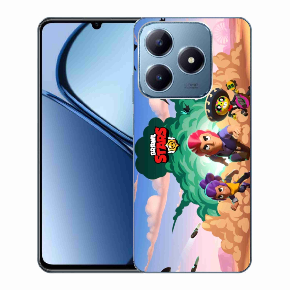 Gélový kryt mmCase na Realme C63 - brawl stars