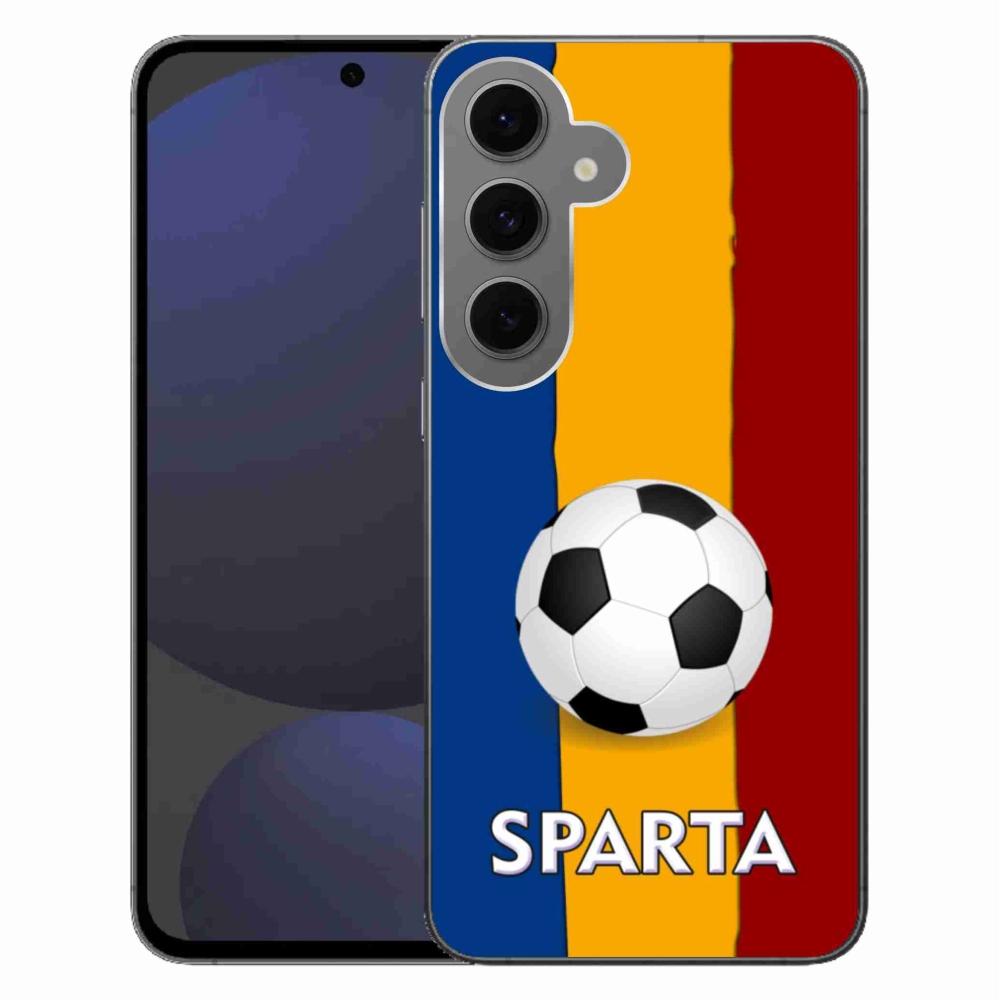 Gélový kryt mmCase na Samsung Galaxy S24 FE - futbal 1