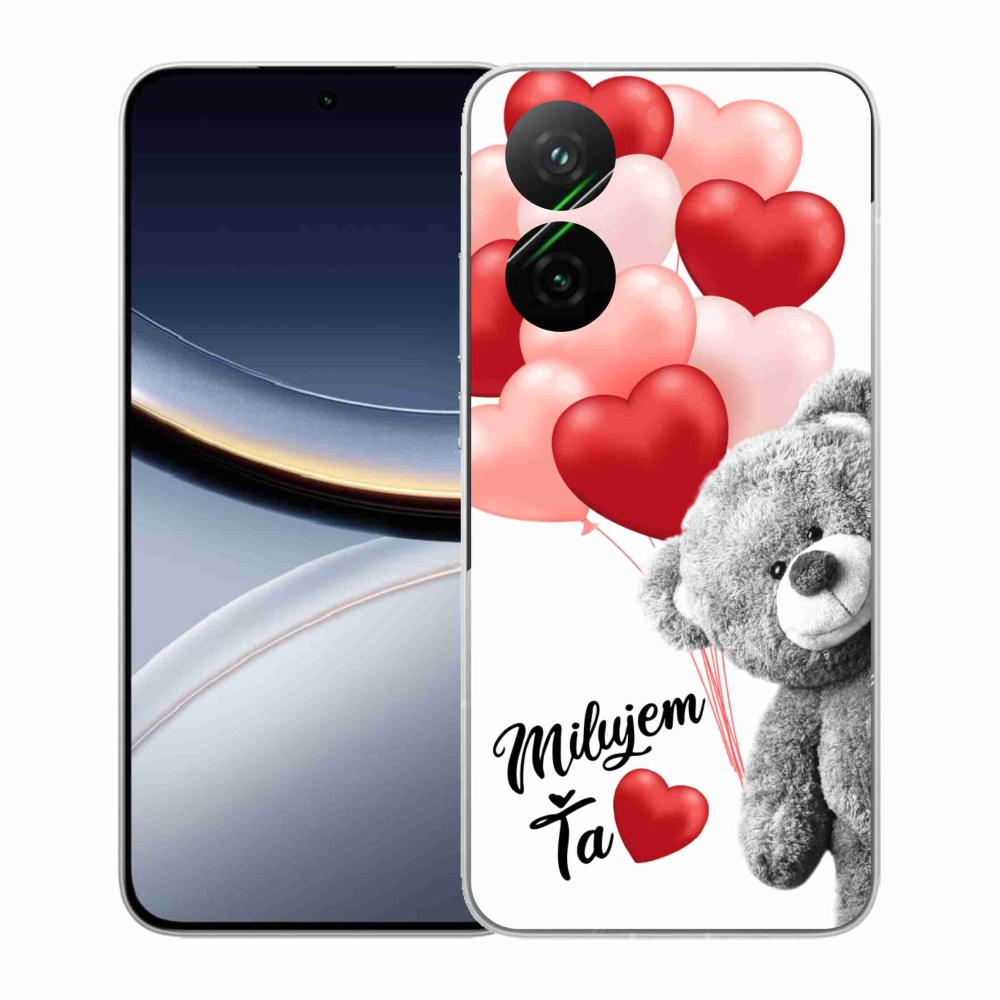 Gélový kryt mmCase na Xiaomi Poco F7 5G - milujem Ťa sk