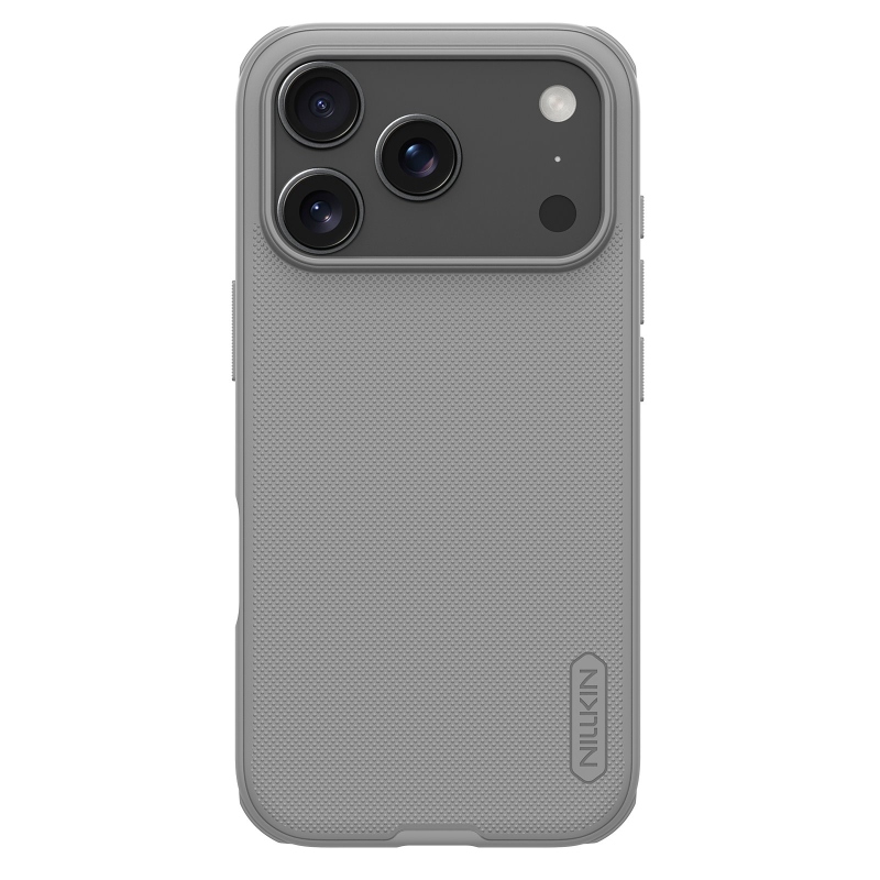Nillkin Super matný zadný kryt PRO pre Apple iPhone 17 Pro Max Titanium Gray