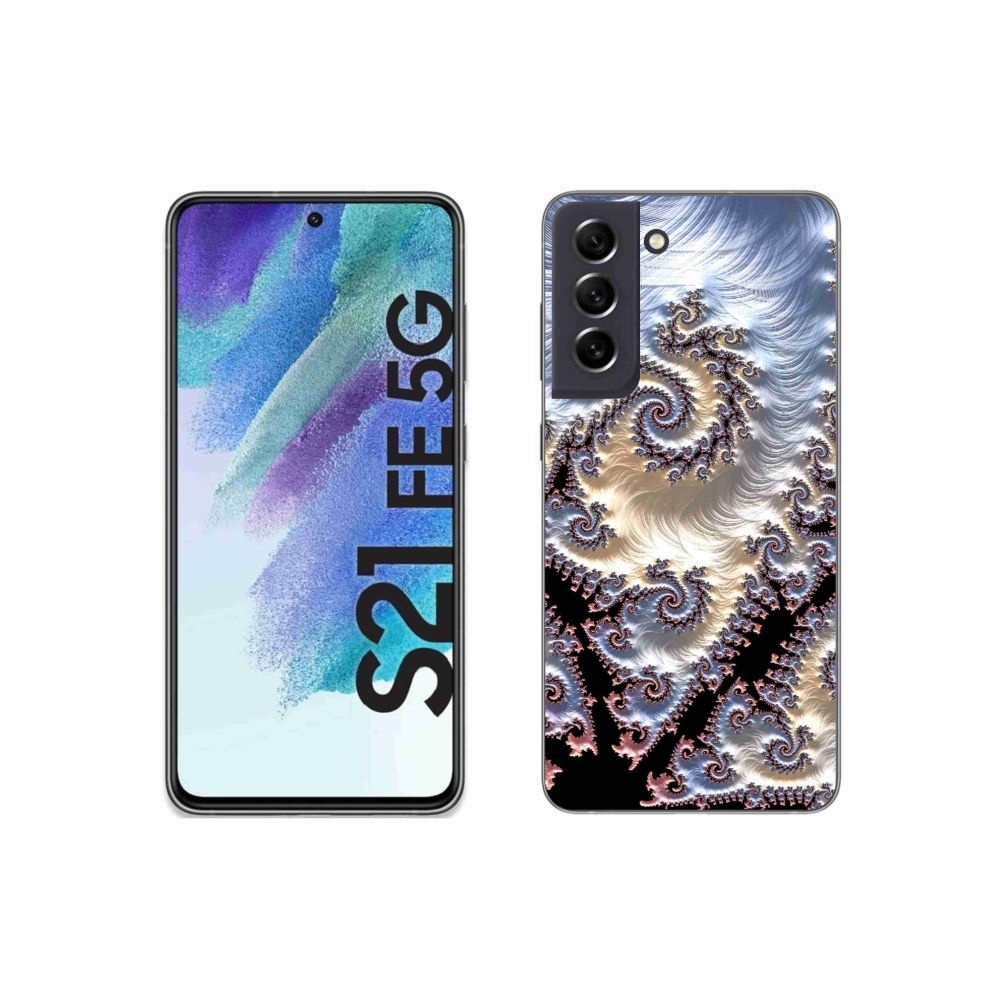 Gélový kryt mmCase na Samsung Galaxy S21 FE 5G - abstraktný motív 22