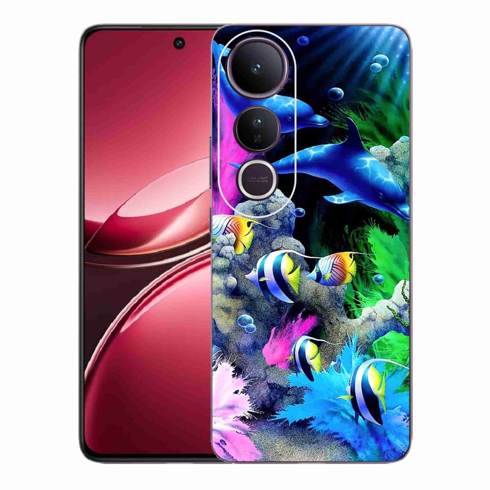 Gélový kryt mmCase na Vivo V50 Lite 4G/5G - morský svet