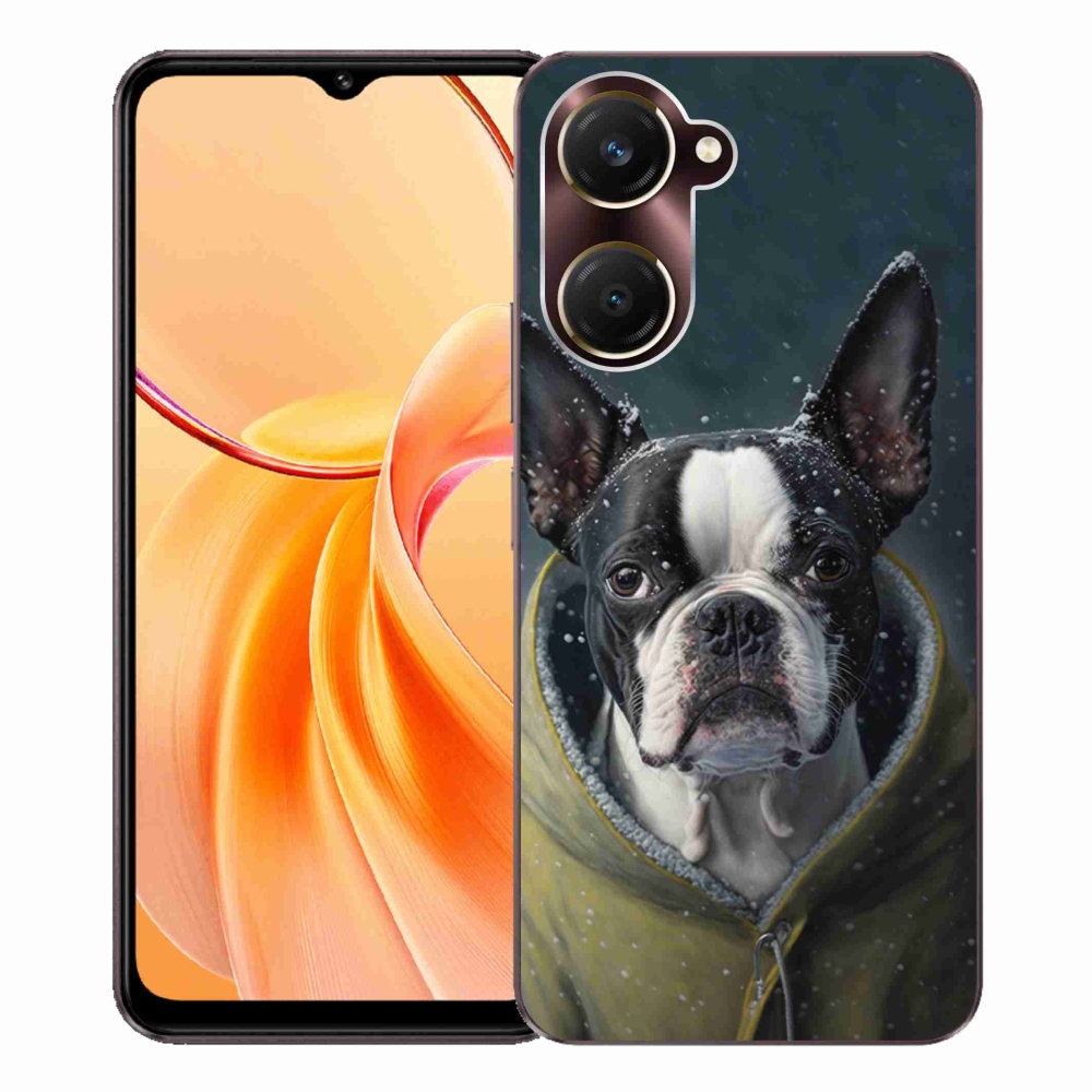 Gélový kryt mmCase na Vivo Y28s 5G - buldoček