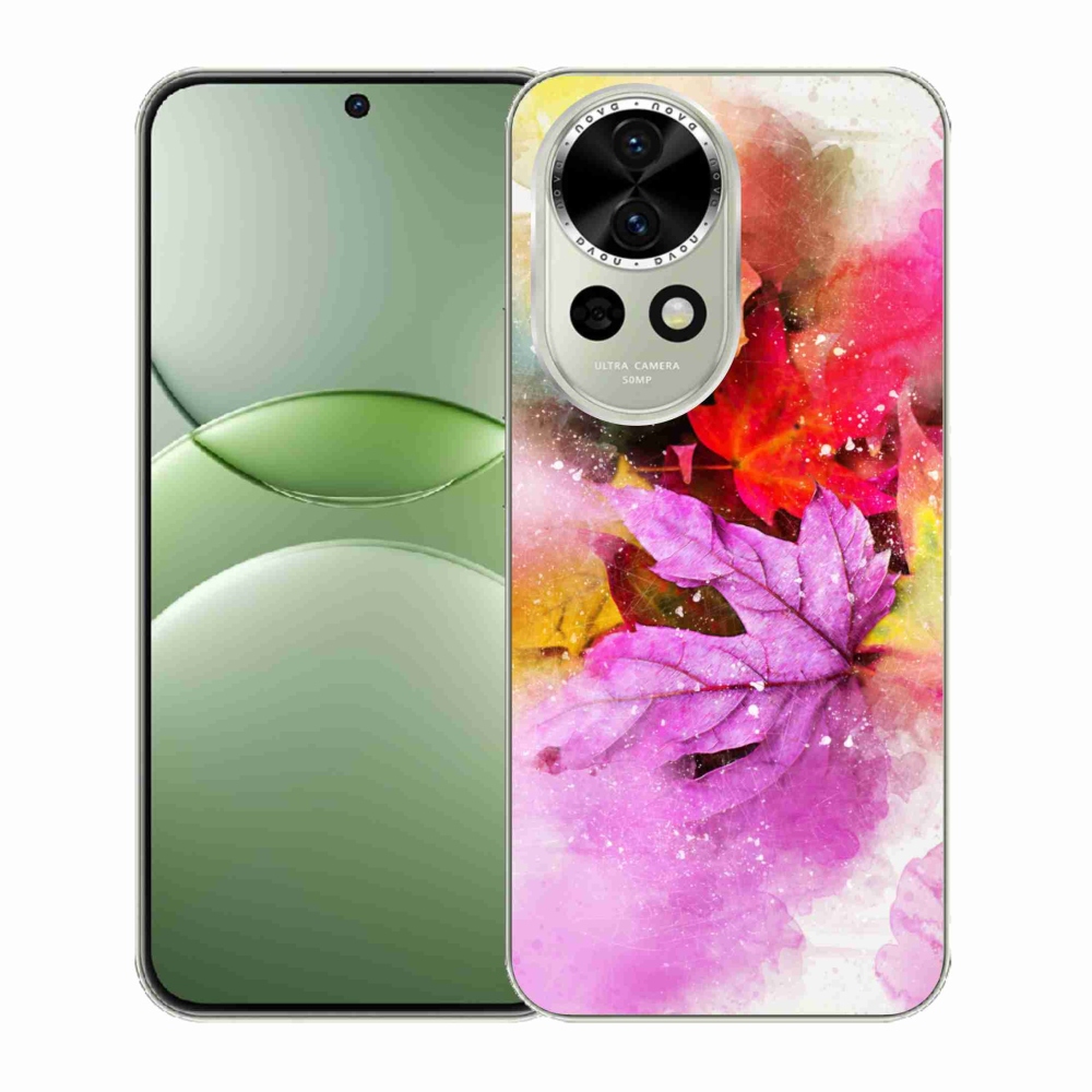 Gélový kryt mmCase na Huawei Nova 13 5G - farebné listy