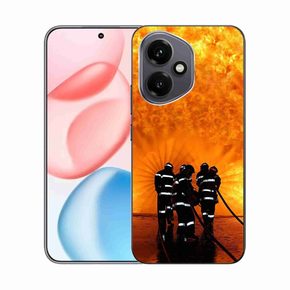 Gélový kryt mmCase na Honor 400 - požiar