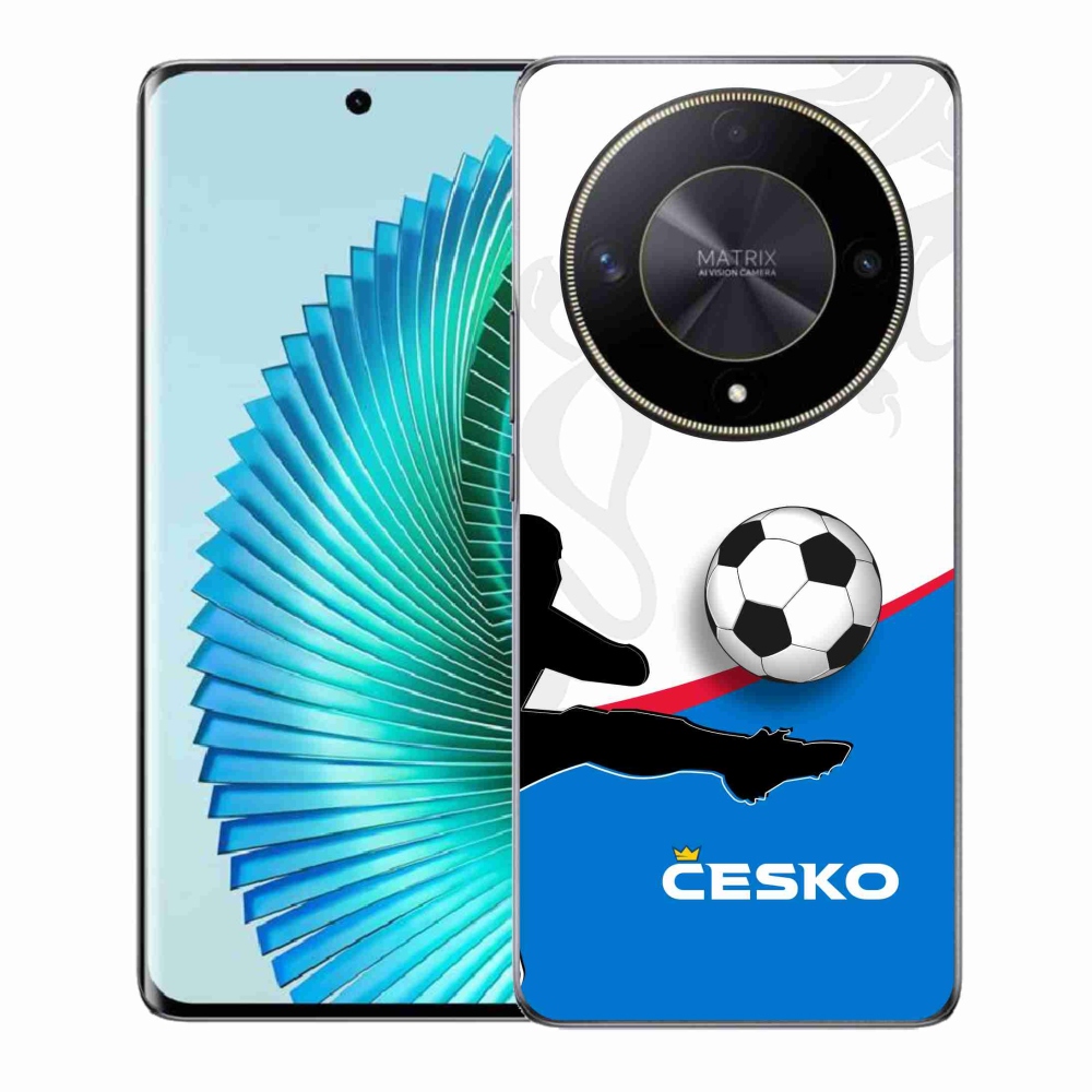 Gélový kryt mmCase na Honor Magic 6 Lite 5G - futbal Česko 3