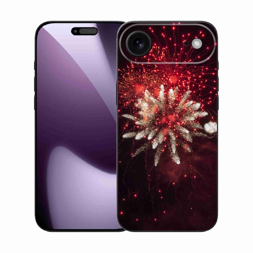 Gélový kryt mmCase na iPhone 17 Air - ohňostroj