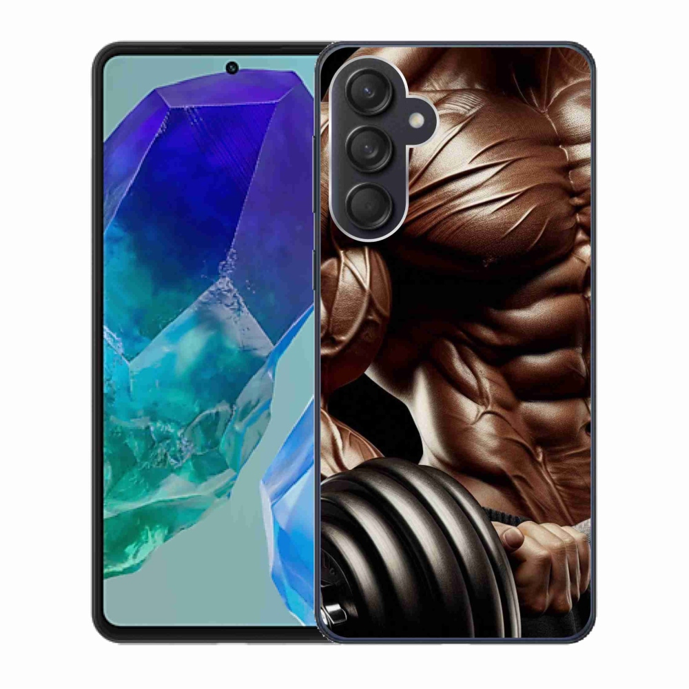 Gélový kryt mmCase na Samsung Galaxy M55 5G - posilňovanie 4