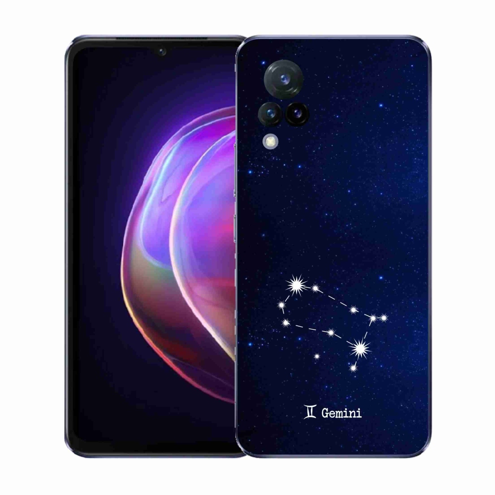 Gélový kryt mmCase na Vivo V21 4G/5G - súhvezdie Blížencov