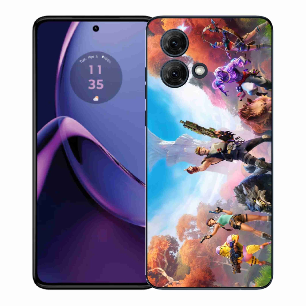 Gélový kryt mmCase na Motorola Moto G84 5G - tom a jerry