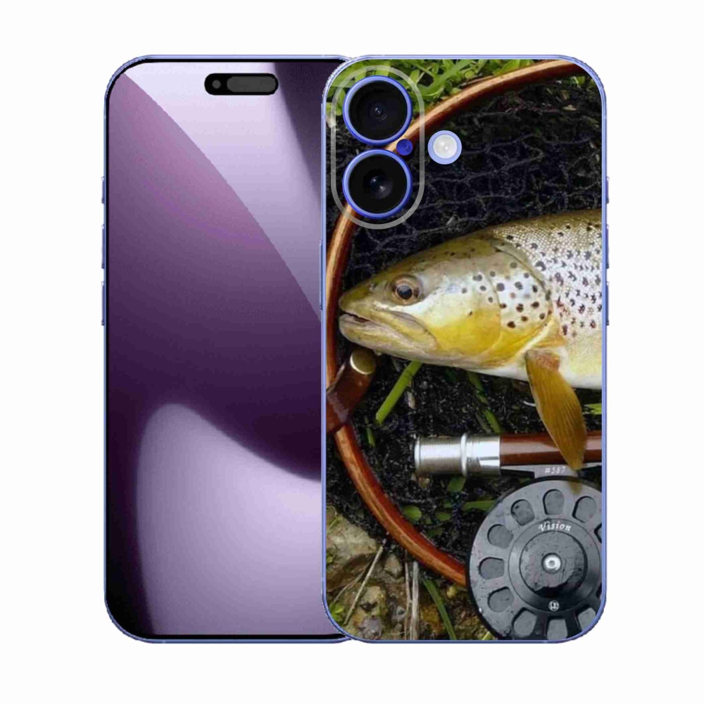 Gélový kryt mmCase na iPhone 17 - pstruh 2