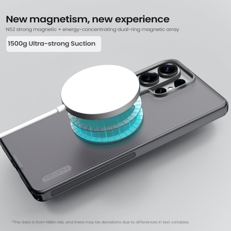 Nillkin Super Frosted PRO Magnetický zadný kryt pre Samsung Galaxy S26 Ultra Transparent Black