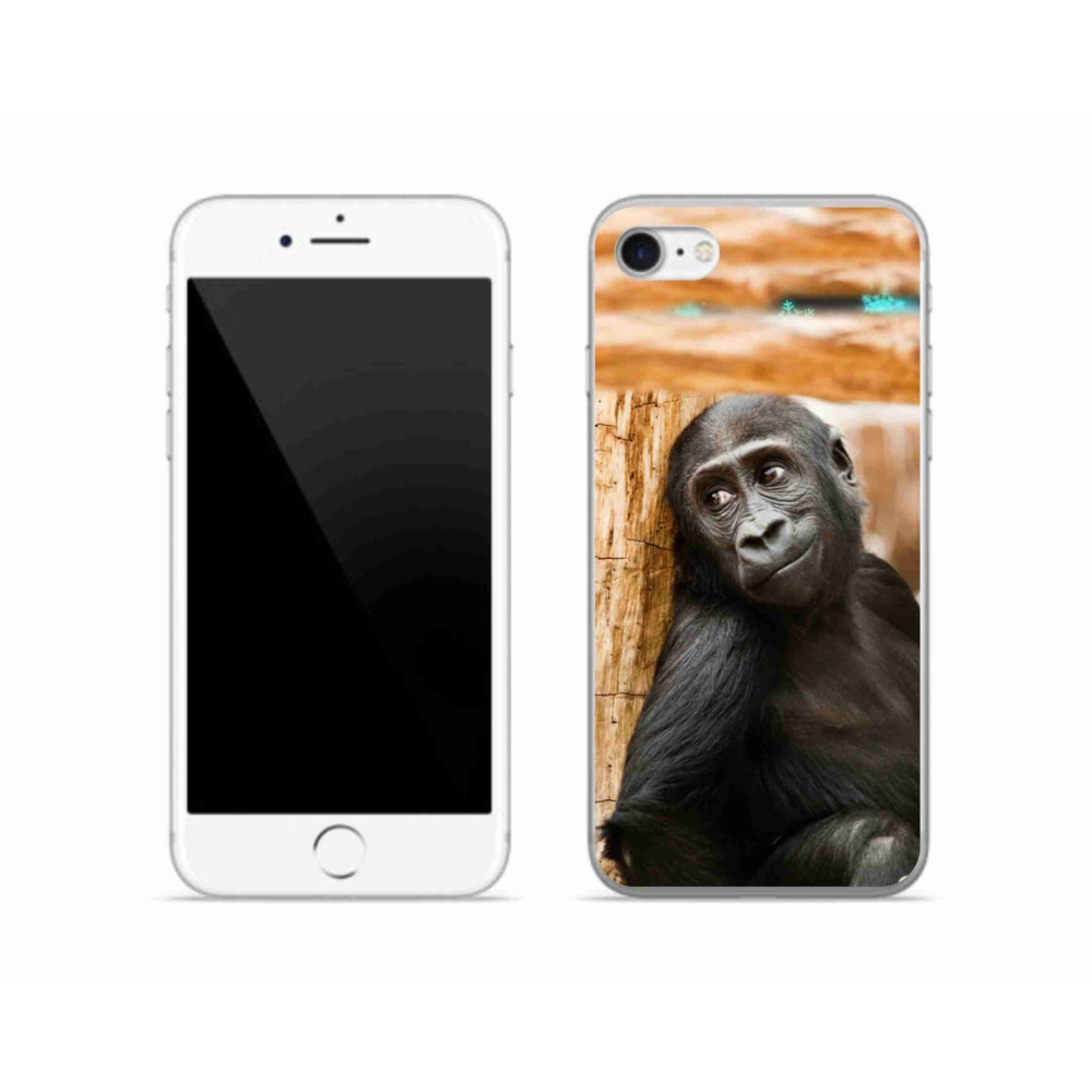 Gélový kryt mmCase na iPhone SE (2020) - gorila