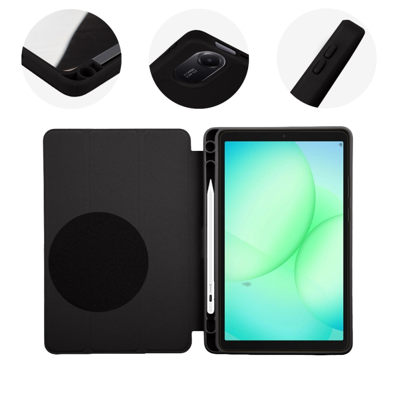 OBAL:ME SolidTab Puzdro pre Samsung Galaxy Tab A11/A9 Čierne