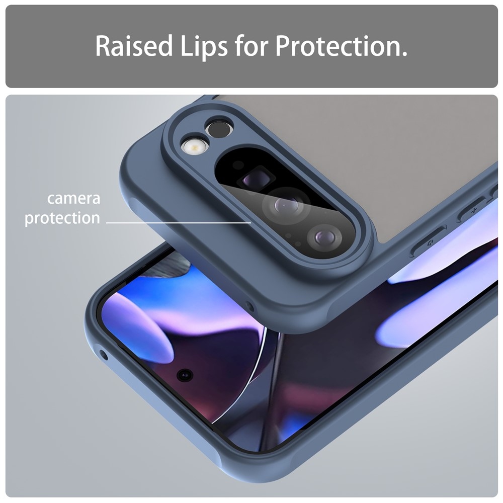 Proof gélový obal s pevným chrbtom na Google Pixel 10 Pro XL - modrý