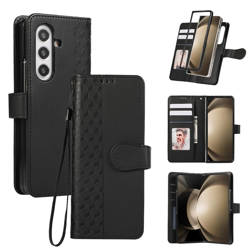 Gridy knižkové púzdro na Samsung Galaxy Z Fold7 5G - čierne