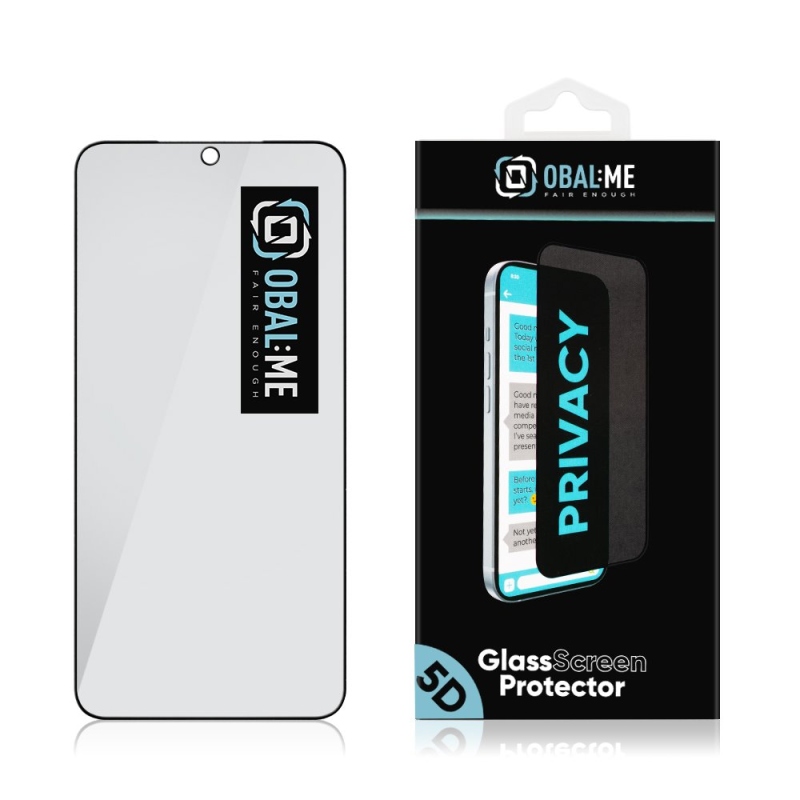BALENIE:ME Privacy 5D Tempered Glass pre Samsung Galaxy A56 5G Black