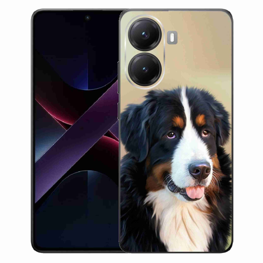 Gélový kryt mmCase na Xiaomi Poco X7 Pro 5G - bernský salašnícky pes