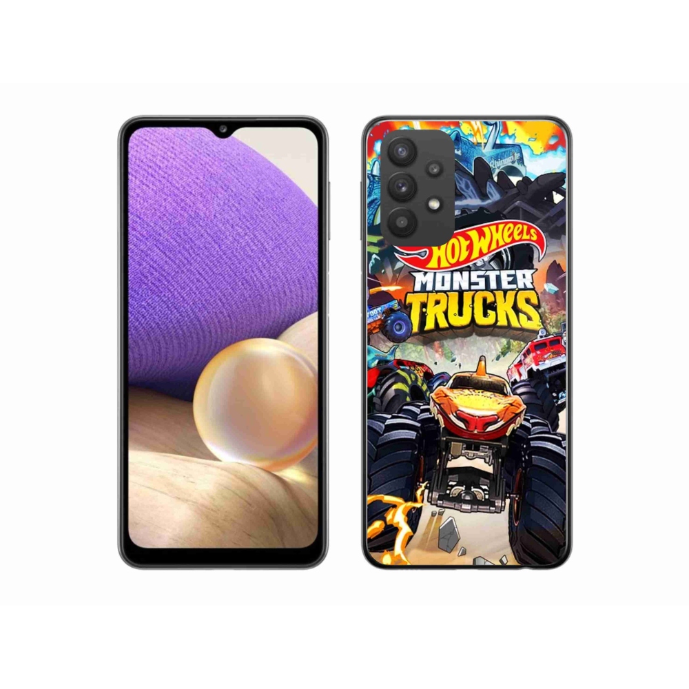 Gélový kryt mmCase na Samsung Galaxy A32 5G - hot wheels 2