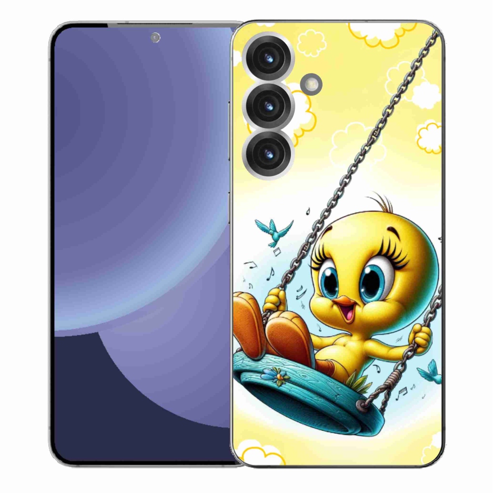 Gélový kryt mmCase na Samsung Galaxy S25+ - tweety