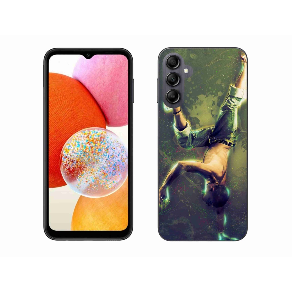 Gélový kryt mmCase na Samsung Galaxy A14 4G/5G - breakdance