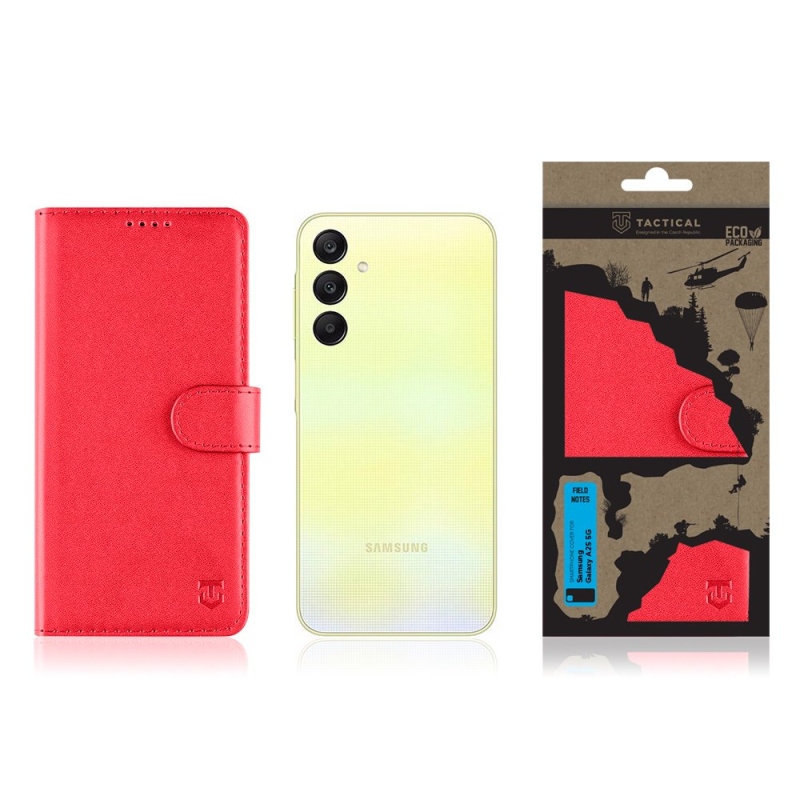 Tactical Field Notes pre Samsung Galaxy A25 5G Red