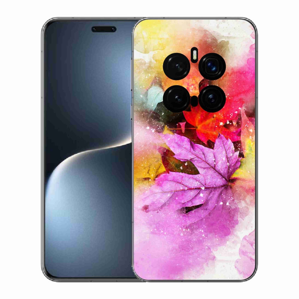 Gélový kryt mmCase na Honor Magic 7 Pro 5G - farebné listy