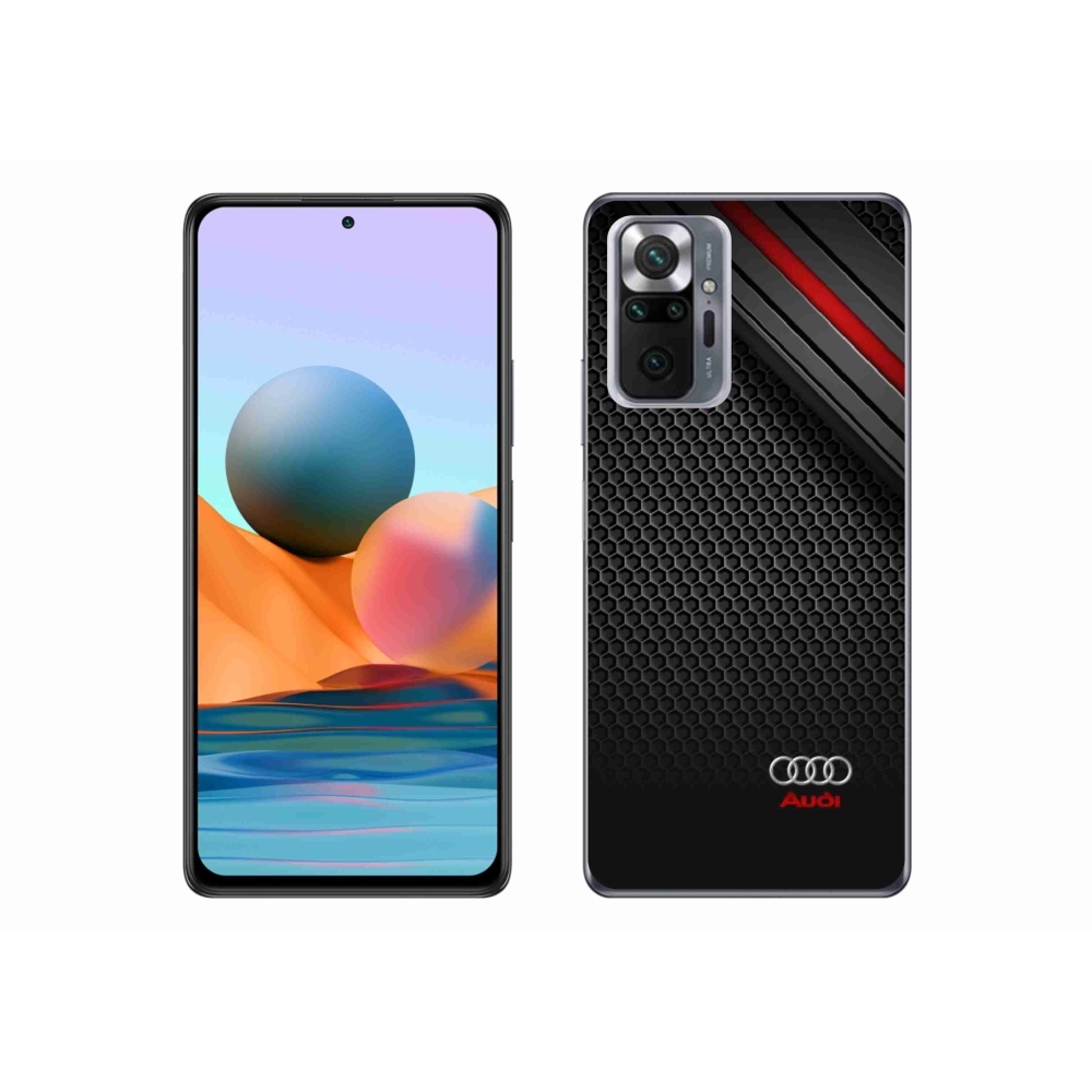 Gélový kryt mmCase na Xiaomi Redmi Note 10 Pro - audi 1