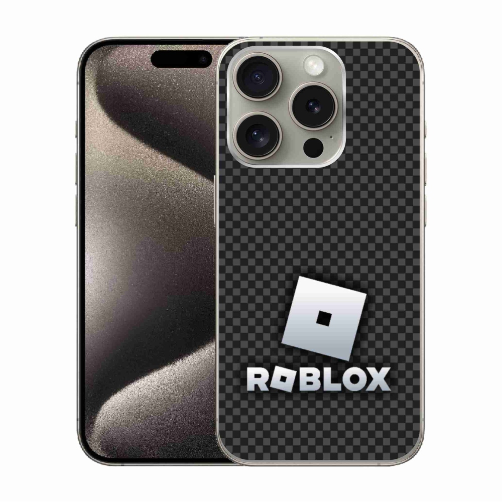 Gélový kryt mmCase na iPhone 15 Pro - roblox 3