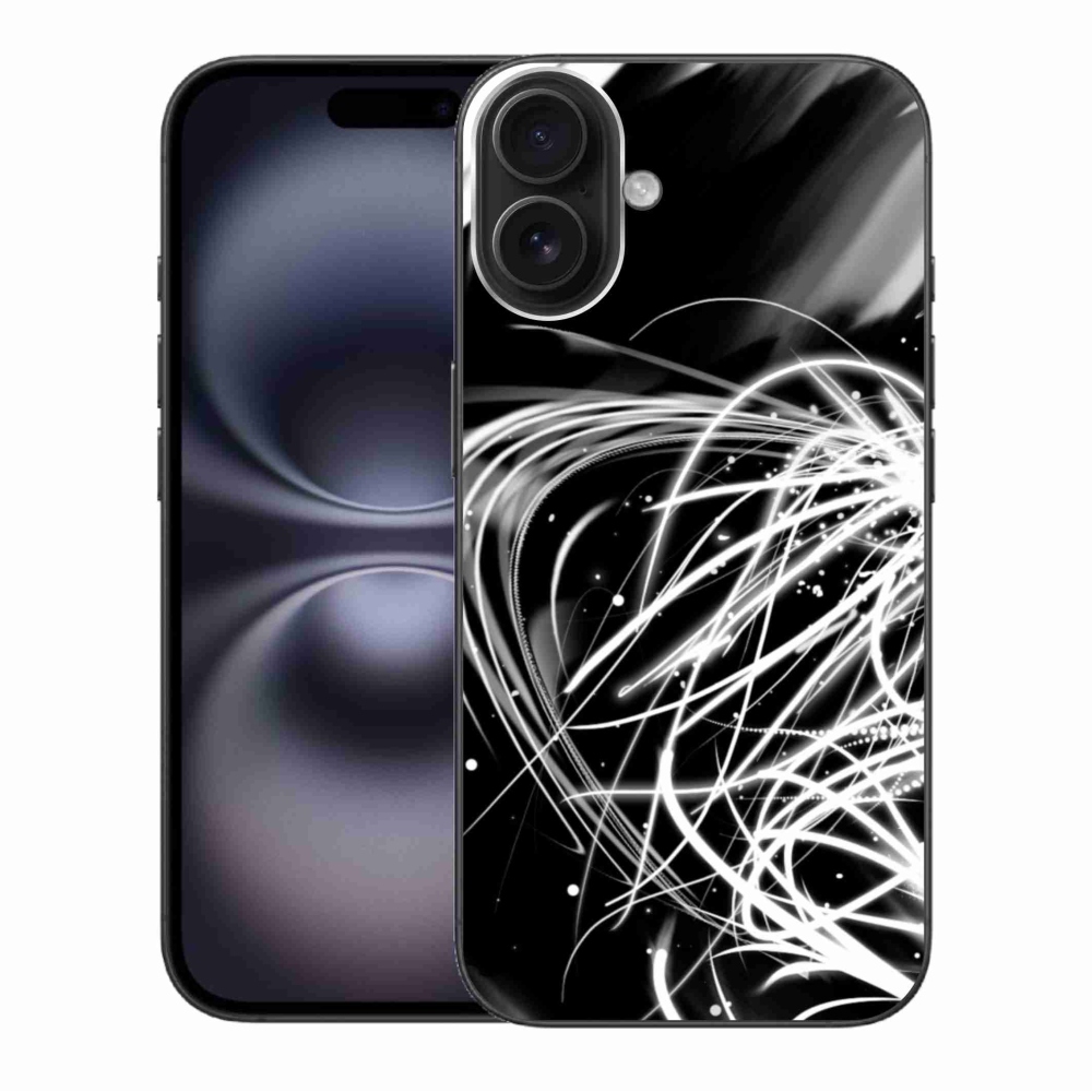 Gélový kryt mmCase na iPhone 16 Plus - abstrakt 2