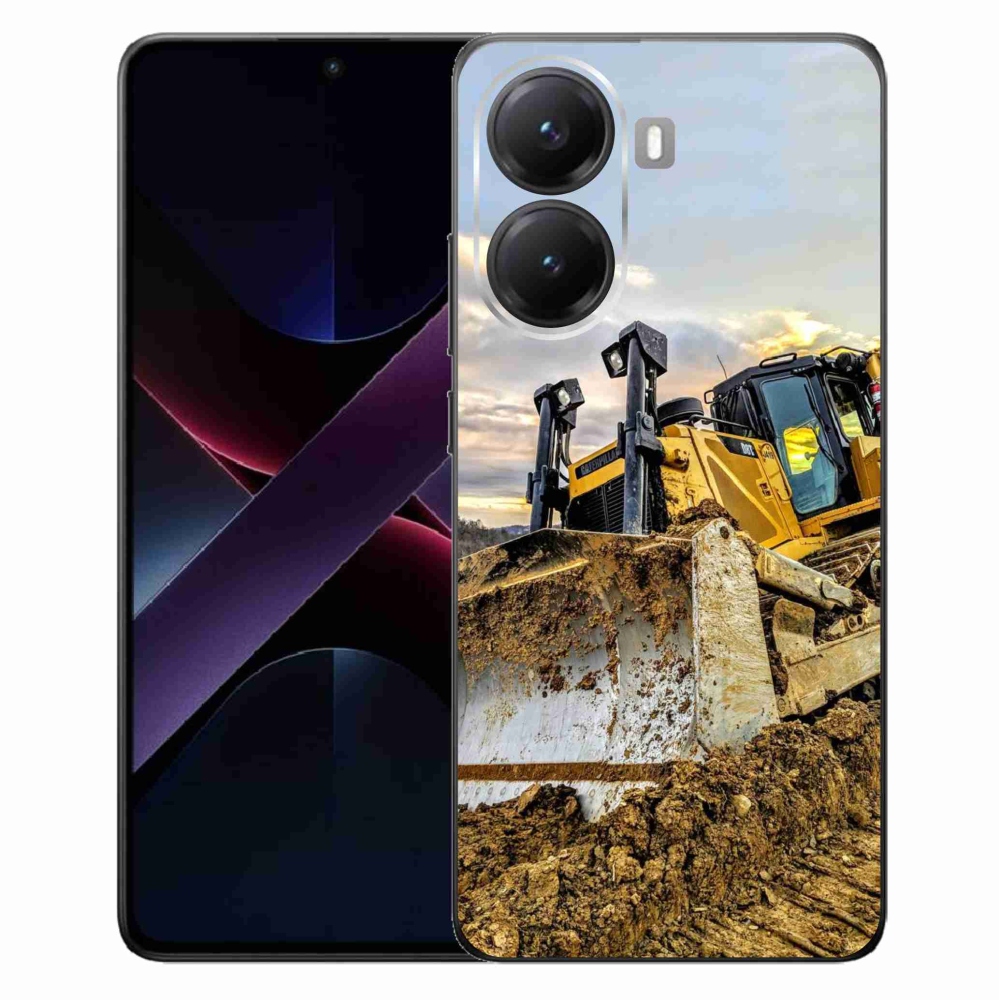 Gélový kryt mmCase na Xiaomi Poco X7 Pro 5G - bager