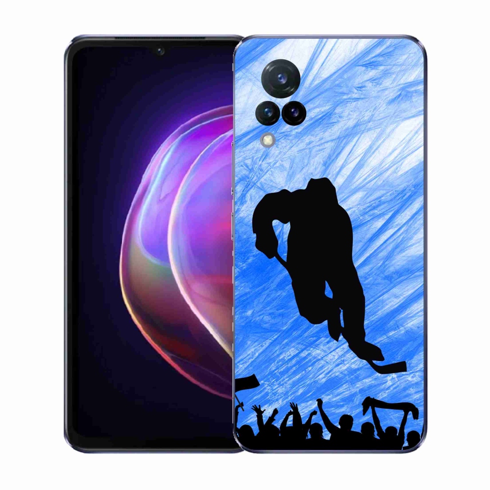 Gélový kryt mmCase na Vivo V21 4G/5G - hokejový hráč