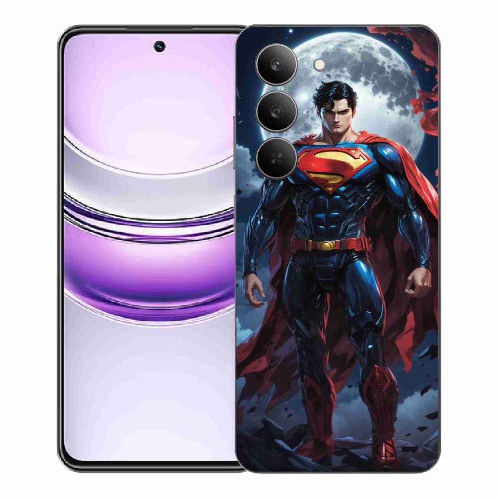 Gélový kryt mmCase na Realme 14x 5G - superman
