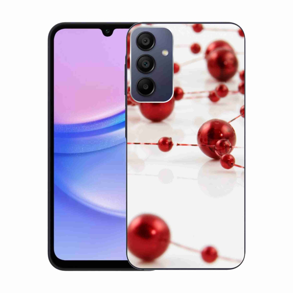 Gélový kryt mmCase na Samsung Galaxy A15 4G/5G - vianočná reťaz